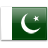 Flagge der Pakistan