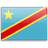 Flagge der Kongo - Demokratische Republik