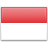 Flagge der Indonesien