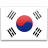 Flagge der Korea - South